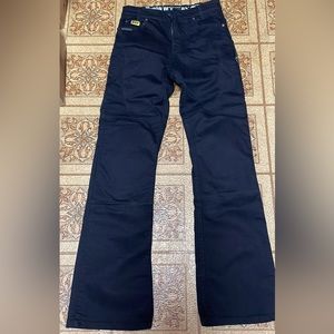 Women's Black Motorcycle Jeans